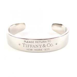 TIFFANY Silver Diamond Bracelet